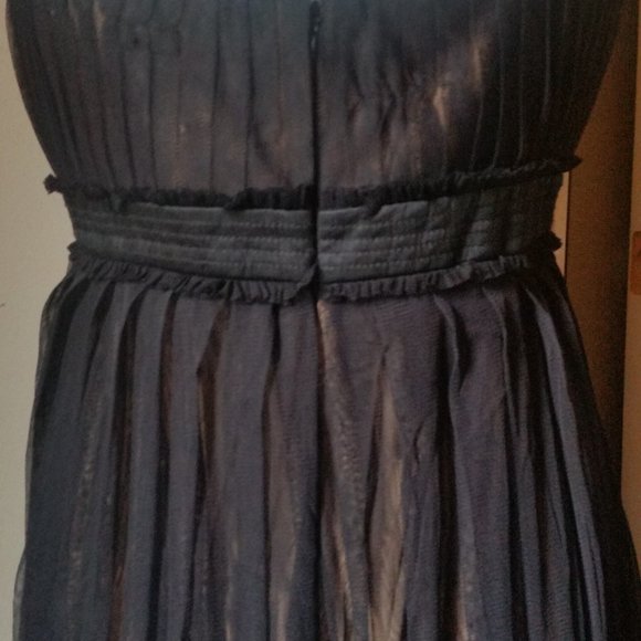 Badgley Mischka Black Long Dress Size 8 - Picture 2 of 14